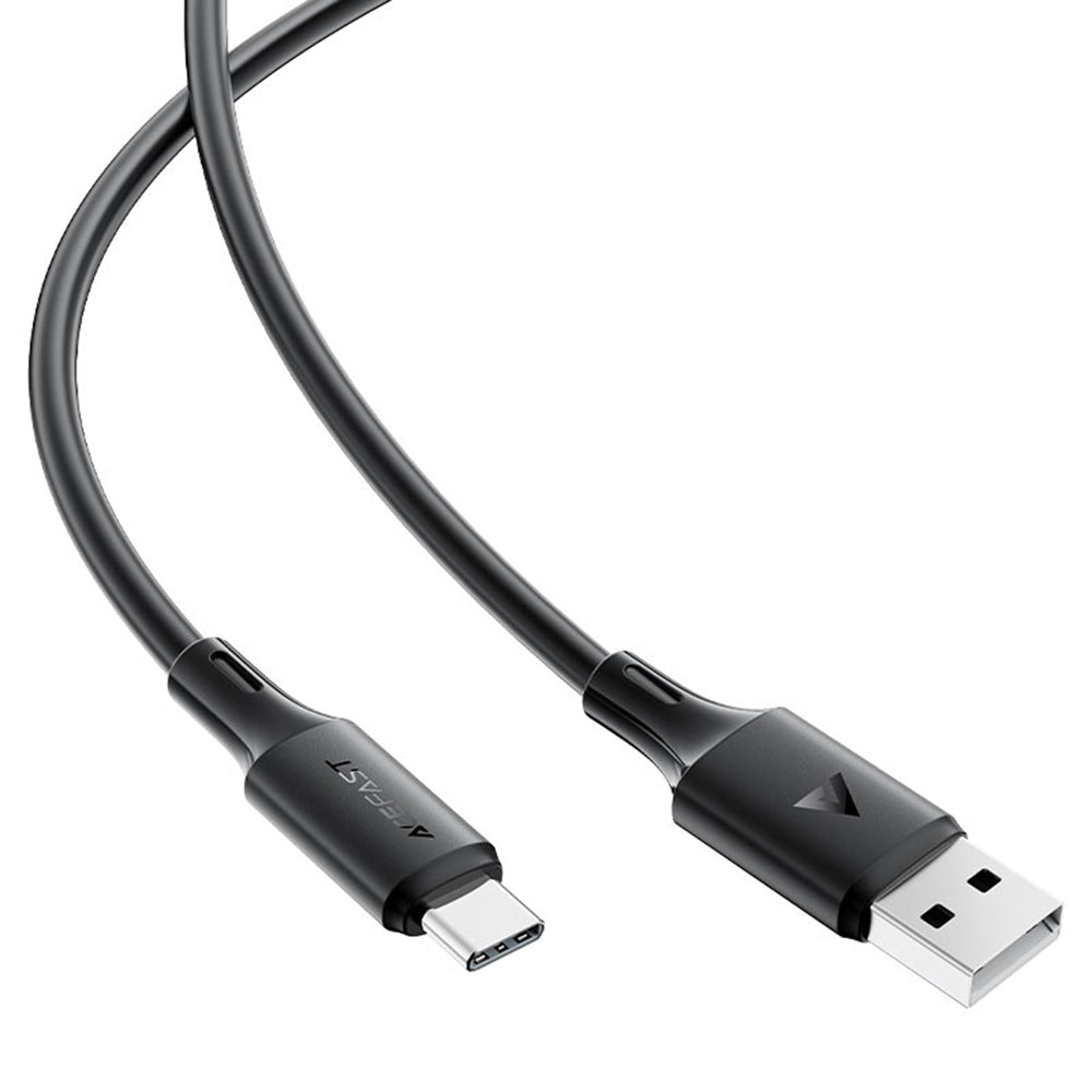 Daten- und Ladekabel USB-A - USB-C Acefast C17-04, 18W, 1,2m, Schwarz