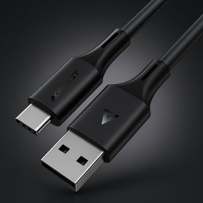 Daten- und Ladekabel USB-A - USB-C Acefast C17-04, 18W, 1,2m, Schwarz
