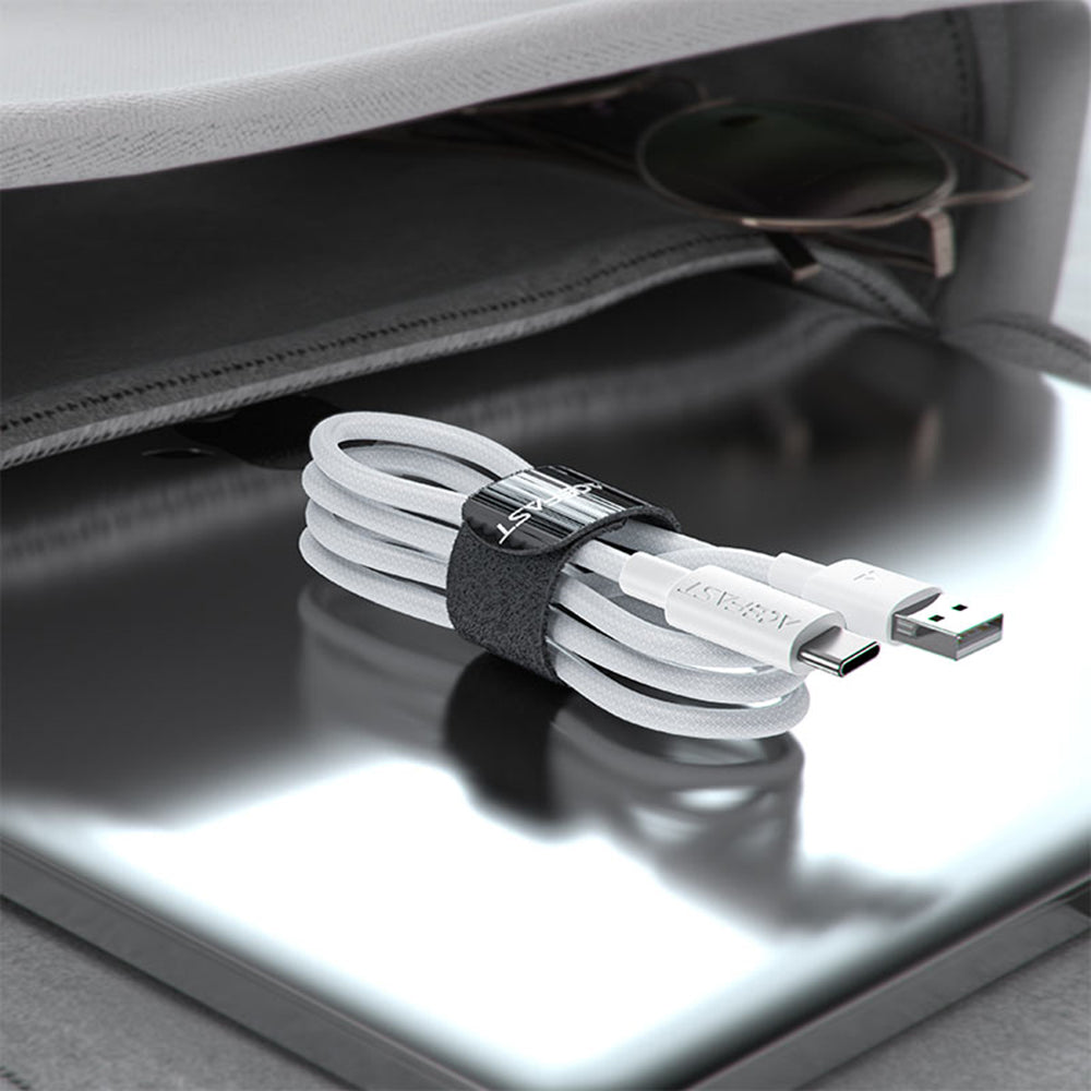 Câble de données et de charge USB-A - USB-C Acefast C18-04, 18W, 1.2m, Blanc