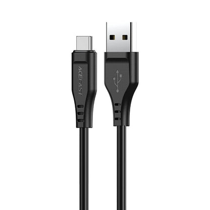 Daten- und Ladekabel USB-A - USB-C Acefast C3-03, 60W, 1.2m, Schwarz