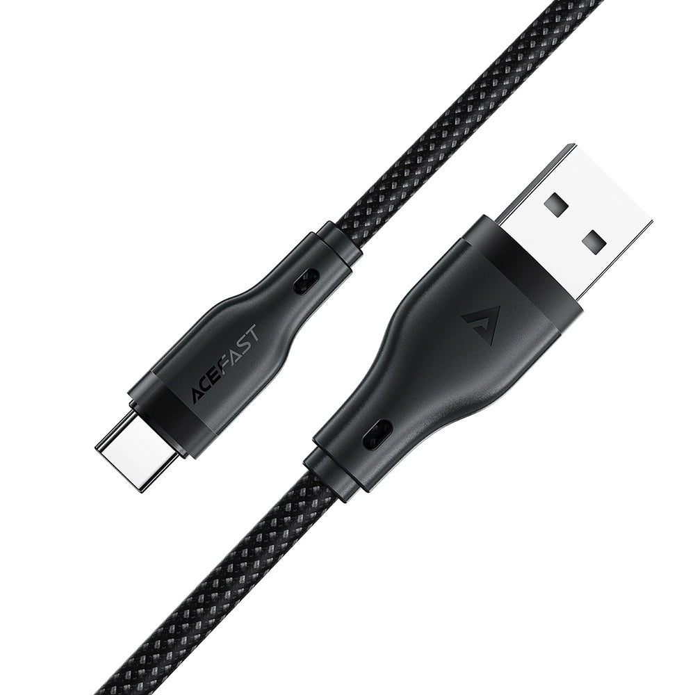 Daten- und Ladekabel USB-A - USB-C Acefast C8-04, 18W, 1.2m, Schwarz