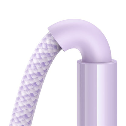 Câble de Données et de Charge USB-A - USB-C Baseus Display 2, 100W, 2m, Mauve P10382701511-01