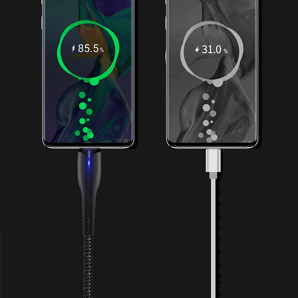 Câble de Données et de Charge USB-A - USB-C ColorWay CW-CBUC034, 18W, 1m, Noir