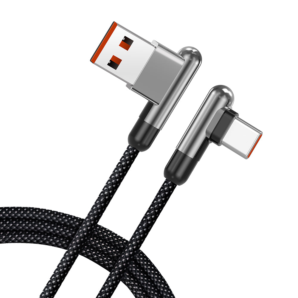 Daten- und Ladekabel USB-A - USB-C Lito LD13C, 18W, 1m, Schwarz