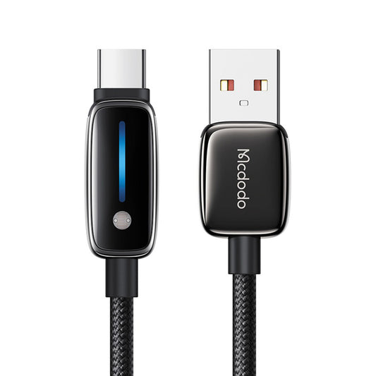 USB-A - USB-C Daten- und Ladekabel McDodo CA-0020, 66W, 1.2m, Schwarz