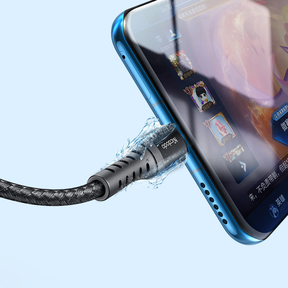 Daten- und Ladekabel USB-A - USB-C McDodo CA-2271, 18W, 1m, Schwarz