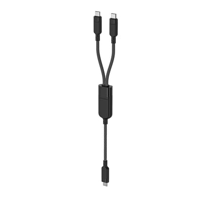 Câble de Données et de Charge USB-C - 2 x USB-C Acefast C5-11, 100W, 1.2m, Noir