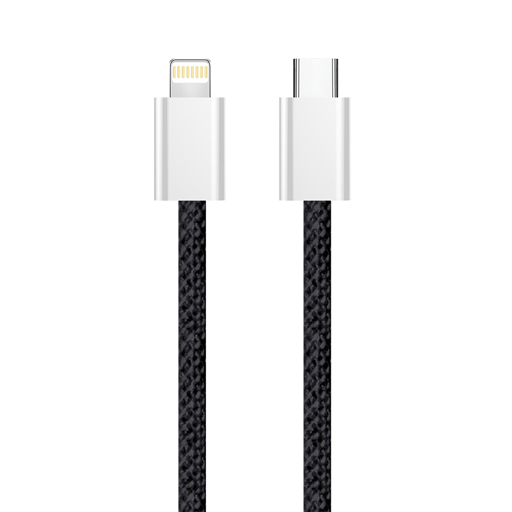 Câble de Données et de Charge USB-C - Lightning ColorWay CW-CBPDCL061, 27W, 1m, Noir