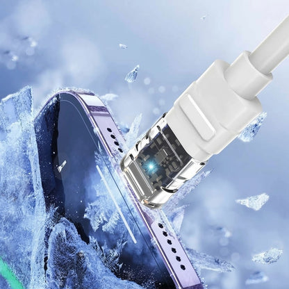 USB-C to Lightning Data and Charging Cable Lito LD05, 27W, 1m, White