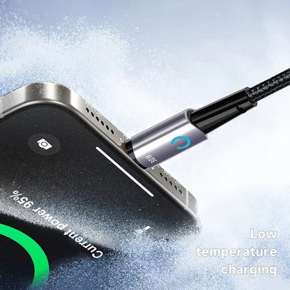 Câble de Données et de Charge USB-C - Lightning Lito LD10CL, 30W, 1m, Noir