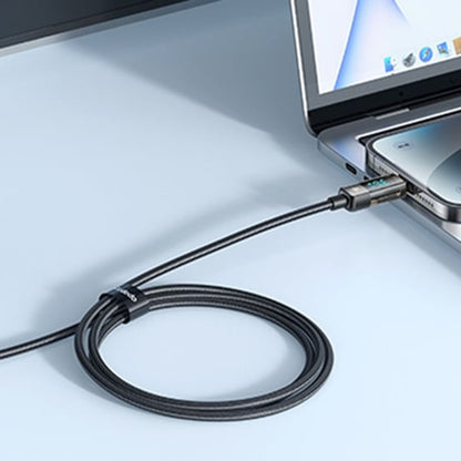 Câble de Données et de Charge USB-C - Lightning McDodo CA-3600 Affichage Auto Power Off, 36W, 1.2m, Noir