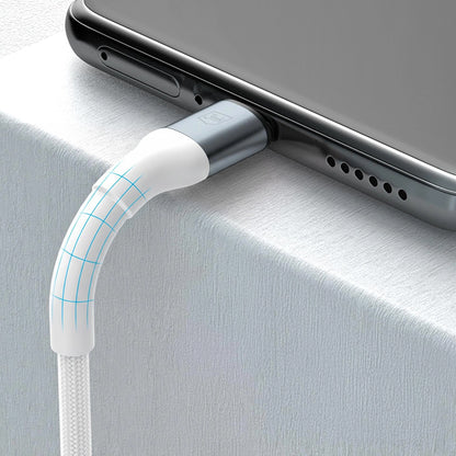 USB-C Data and Charging Cable - USB-C 3MK Hyper N, 100W, 2m, White