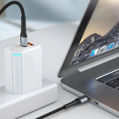 Câble de Données et de Charge USB-C - USB-C 3MK Hyper N, 100W, 2m, Noir