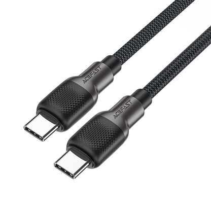 Daten- und Ladekabel USB-C - USB-C Acefast C10-03, 60W, 1.2m, Schwarz