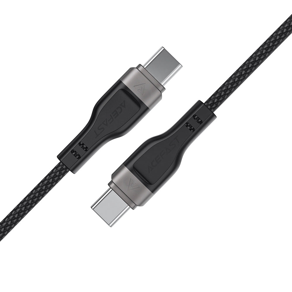 USB-C Daten- und Ladekabel - USB-C Acefast C11-03, 60W, 1.2m, Schwarz