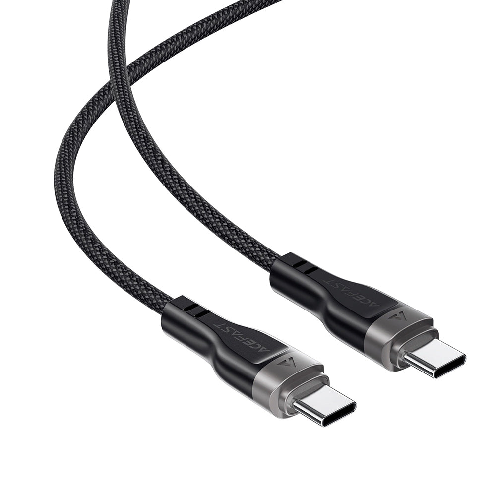 USB-C Daten- und Ladekabel - USB-C Acefast C11-03, 60W, 1.2m, Schwarz