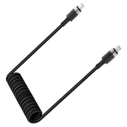 Daten- und Ladekabel USB-C - USB-C Acefast C14-03, 60W, 1,2m, Schwarz