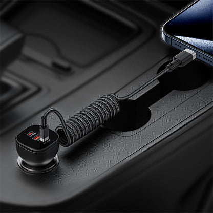 Daten- und Ladekabel USB-C - USB-C Acefast C14-03, 60W, 1,2m, Schwarz