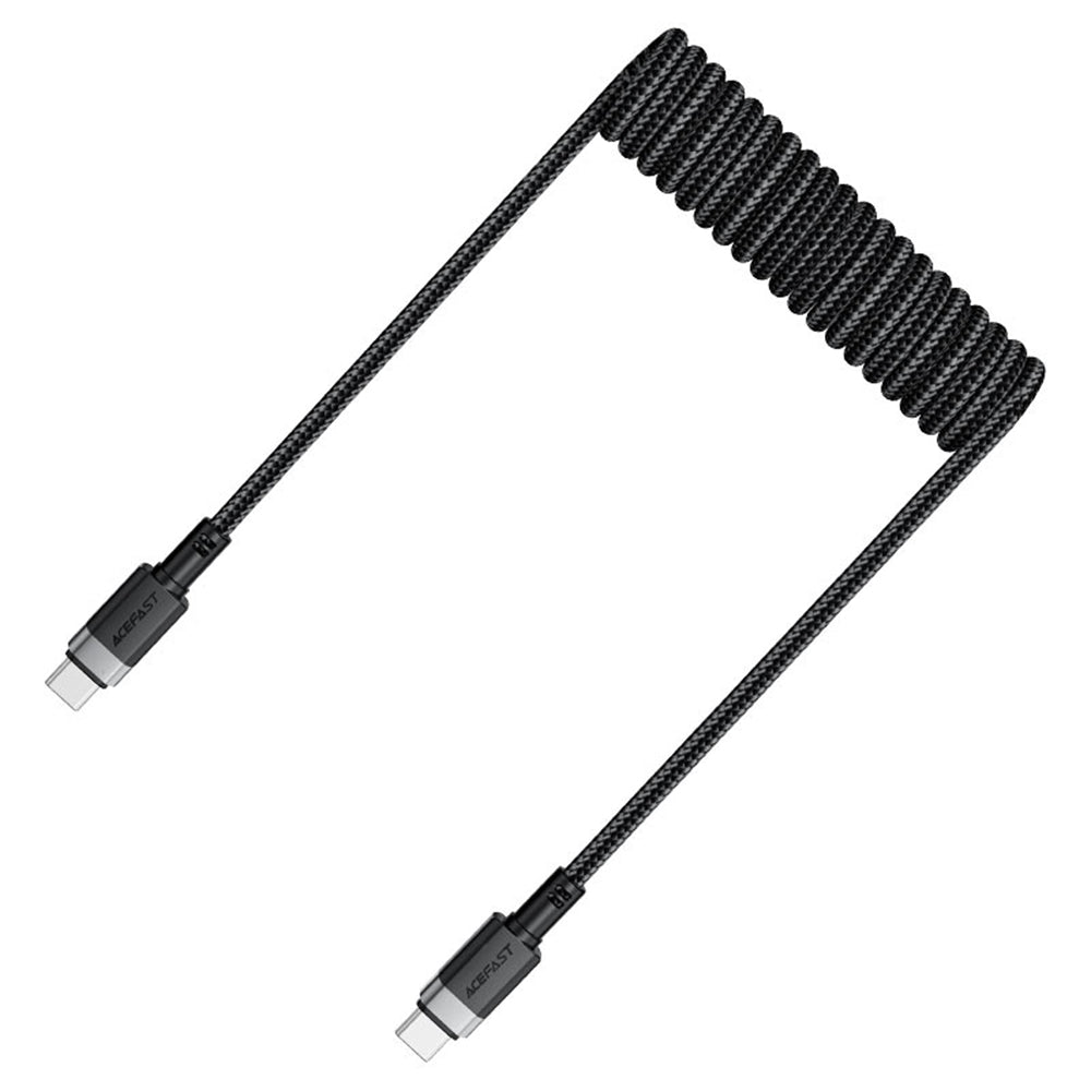 Daten- und Ladekabel USB-C - USB-C Acefast C14-03, 60W, 1,2m, Schwarz