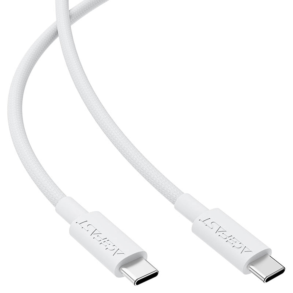 Daten- und Ladekabel USB-C - USB-C Acefast C18-03, 60W, 1.2m, Weiß