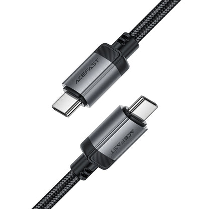 USB-C Daten- und Ladekabel - USB-C Acefast C20-03, 60W, 1.2m, Schwarz