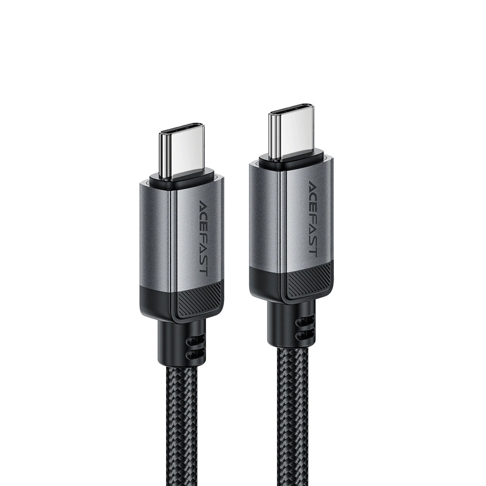 USB-C Daten- und Ladekabel - USB-C Acefast C20-03, 60W, 1.2m, Schwarz