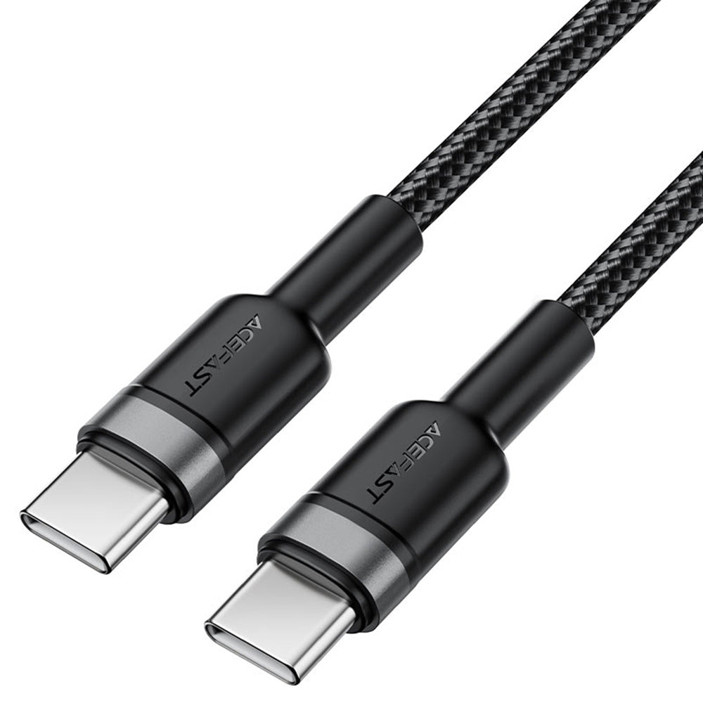 Daten- und Ladekabel USB-C - USB-C Acefast C22-03, 60W, 1,2m, Schwarz