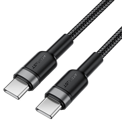 Daten- und Ladekabel USB-C - USB-C Acefast C22-03, 60W, 1,2m, Schwarz