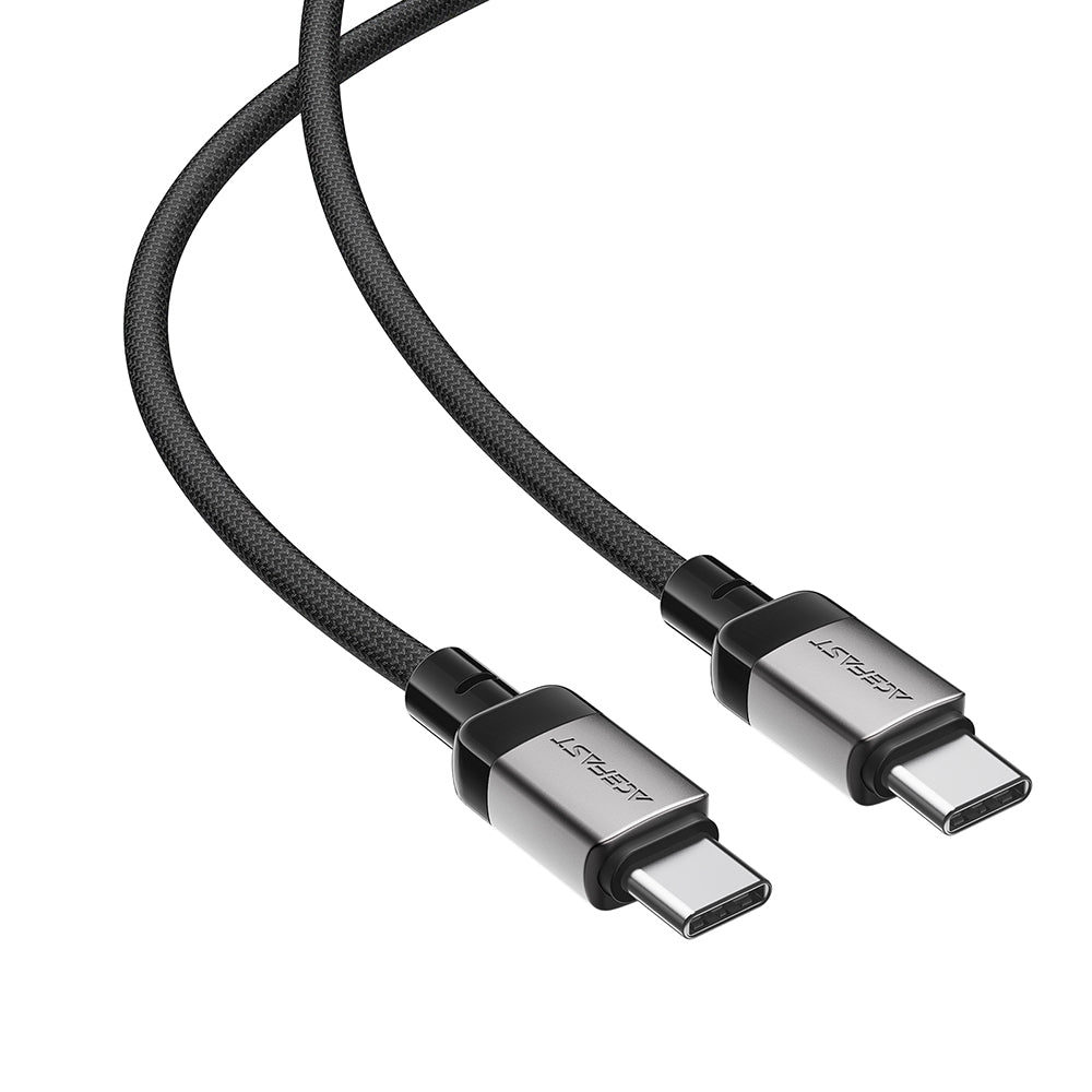 Daten- und Ladekabel USB-C - USB-C Acefast C9-03, 60W, 1.2m, Schwarz