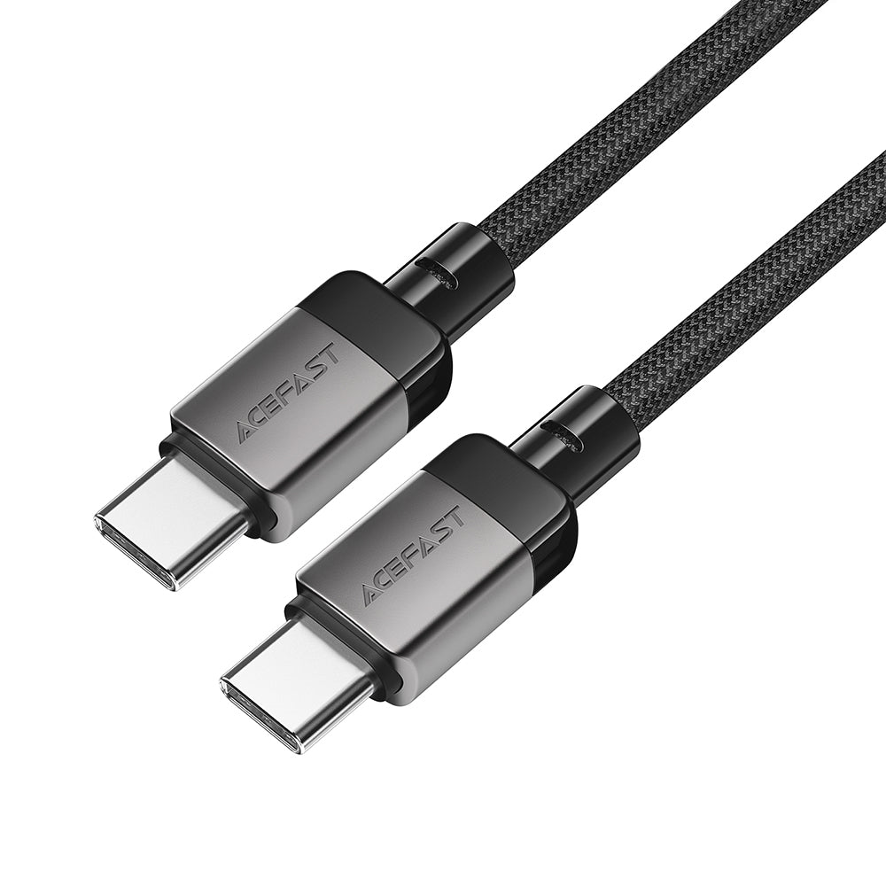 Daten- und Ladekabel USB-C - USB-C Acefast C9-03, 60W, 1.2m, Schwarz