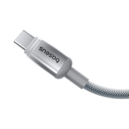USB-C Daten- und Ladekabel - USB-C Baseus Discolor, 100W, 1m, Silber E0420701