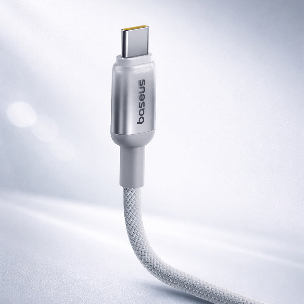 USB-C Daten- und Ladekabel - USB-C Baseus Discolor, 100W, 2m, Silber E0420800