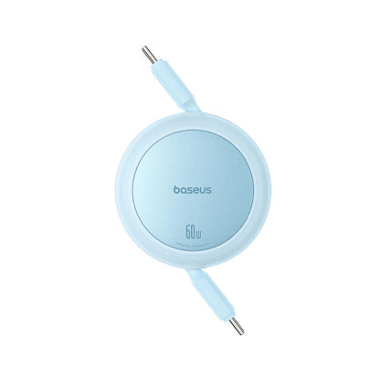USB-C Daten- und Ladekabel - USB-C Baseus Free2Pull Mini Retractable, 60W, 1m, Blau P10364500311-01