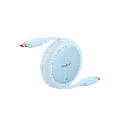 USB-C Daten- und Ladekabel - USB-C Baseus Free2Pull Mini Retractable, 60W, 1m, Blau P10364500311-01
