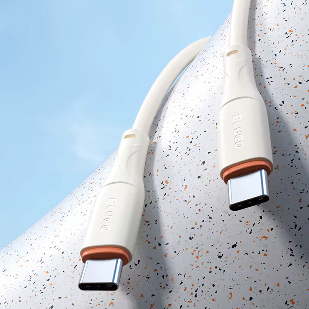 Daten- und Ladekabel USB-C - USB-C Blueo Ape Legend, 100W, 1,5m, Orange