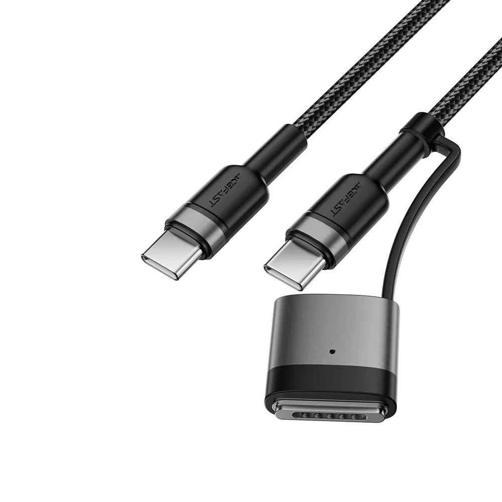 Câble de charge Acefast, USB-C - USB-C / MagSafe 3, 240W, 1.2m, Noir
