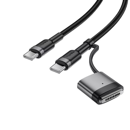 Câble de charge Acefast, USB-C - USB-C / MagSafe 3, 240W, 1.2m, Noir