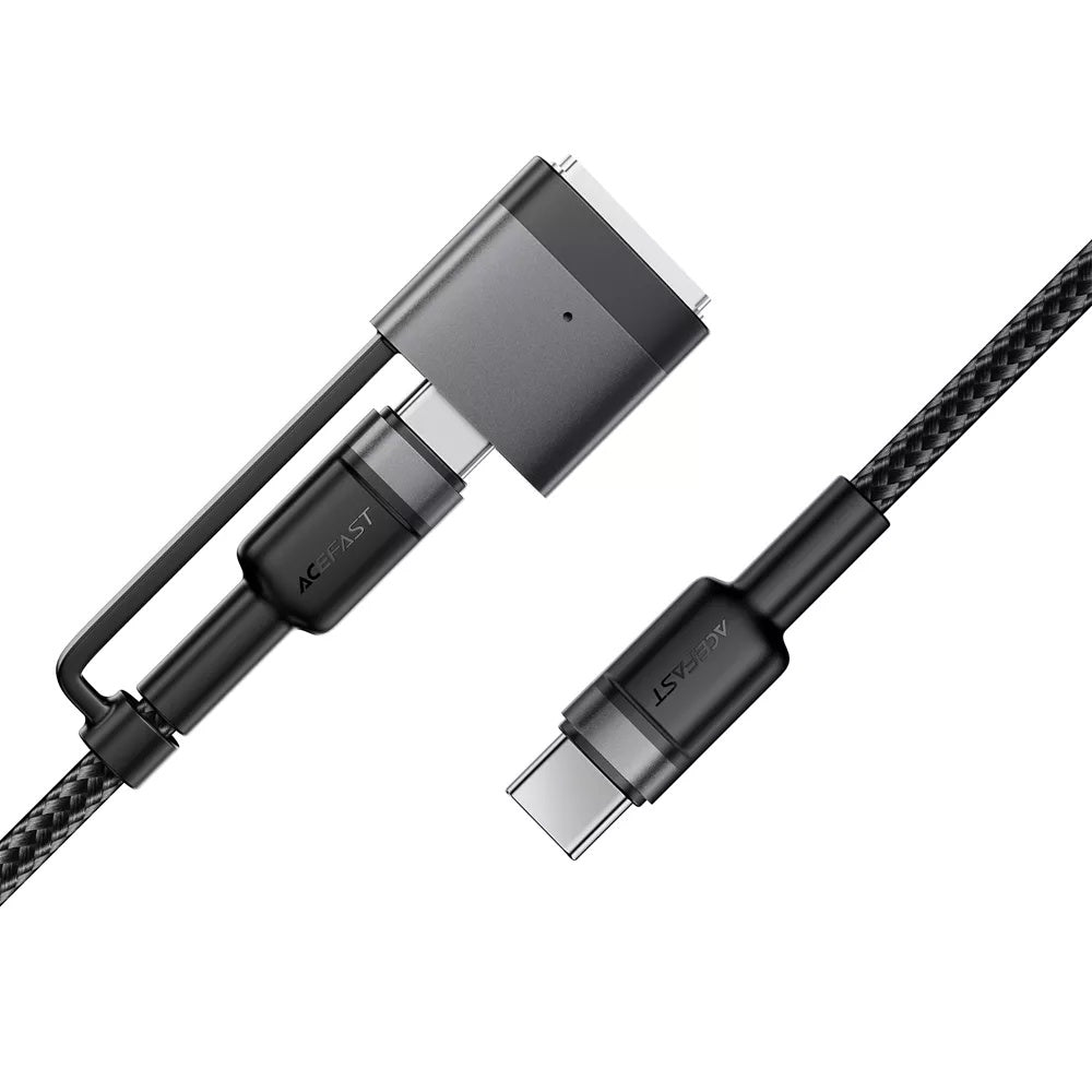 Câble de charge Acefast, USB-C - USB-C / MagSafe 3, 240W, 1.2m, Noir