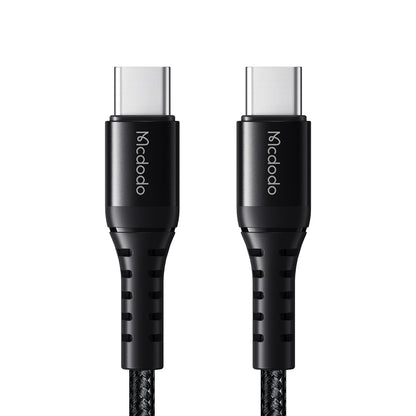 Câble de Données et de Charge USB-C - USB-C McDodo CA-5641, 60W, 1m, Noir