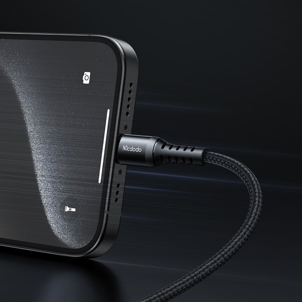 Câble de Données et de Charge USB-C - USB-C McDodo CA-5641, 60W, 1m, Noir