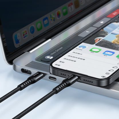 Câble de Données et de Charge USB-C - USB-C McDodo CA-5641, 60W, 1m, Noir