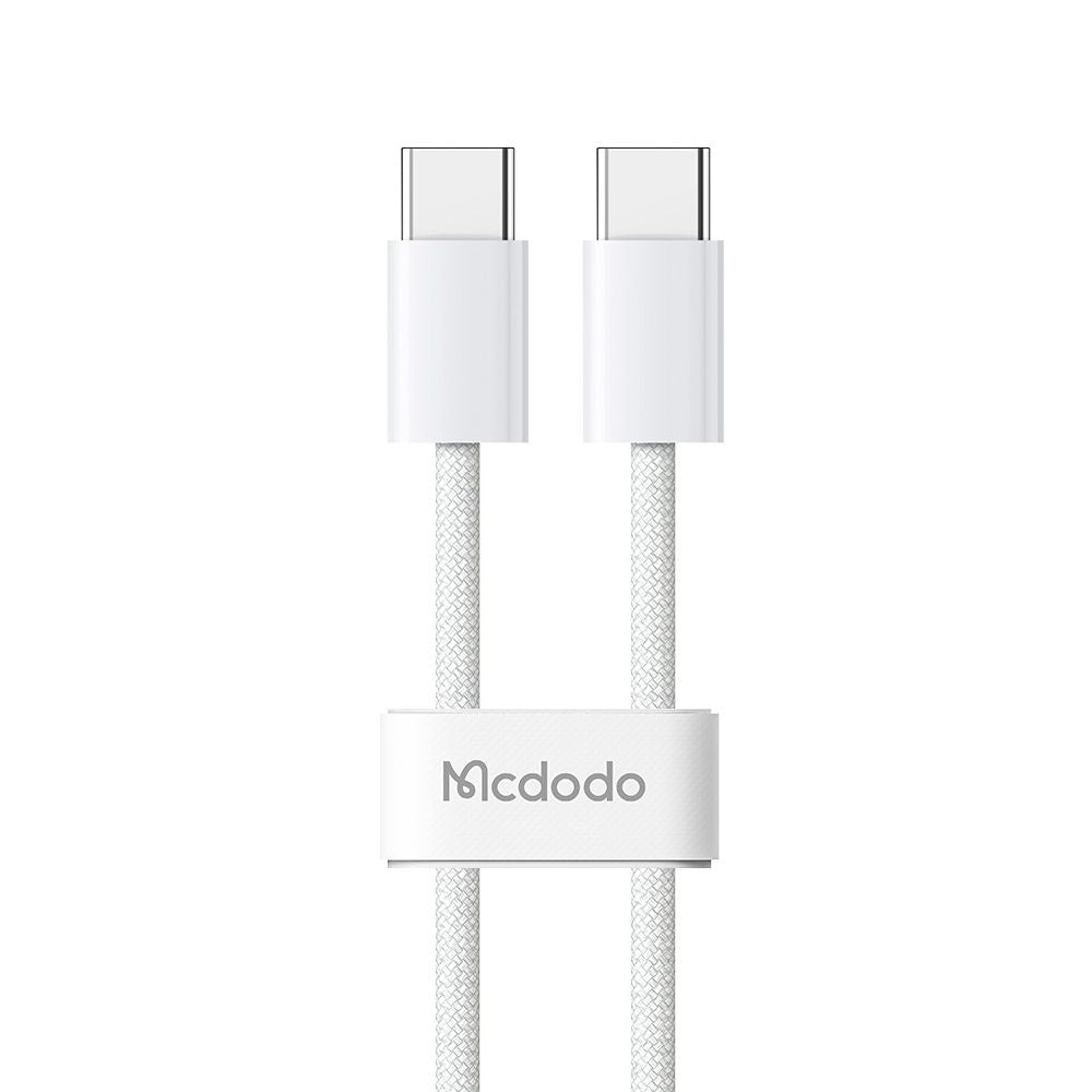 Câble de Données et de Charge USB-C - USB-C McDodo CA-5690, 60W, 1m, Blanc