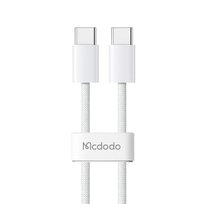 Câble de Données et de Charge USB-C - USB-C McDodo CA-5690, 60W, 1m, Blanc