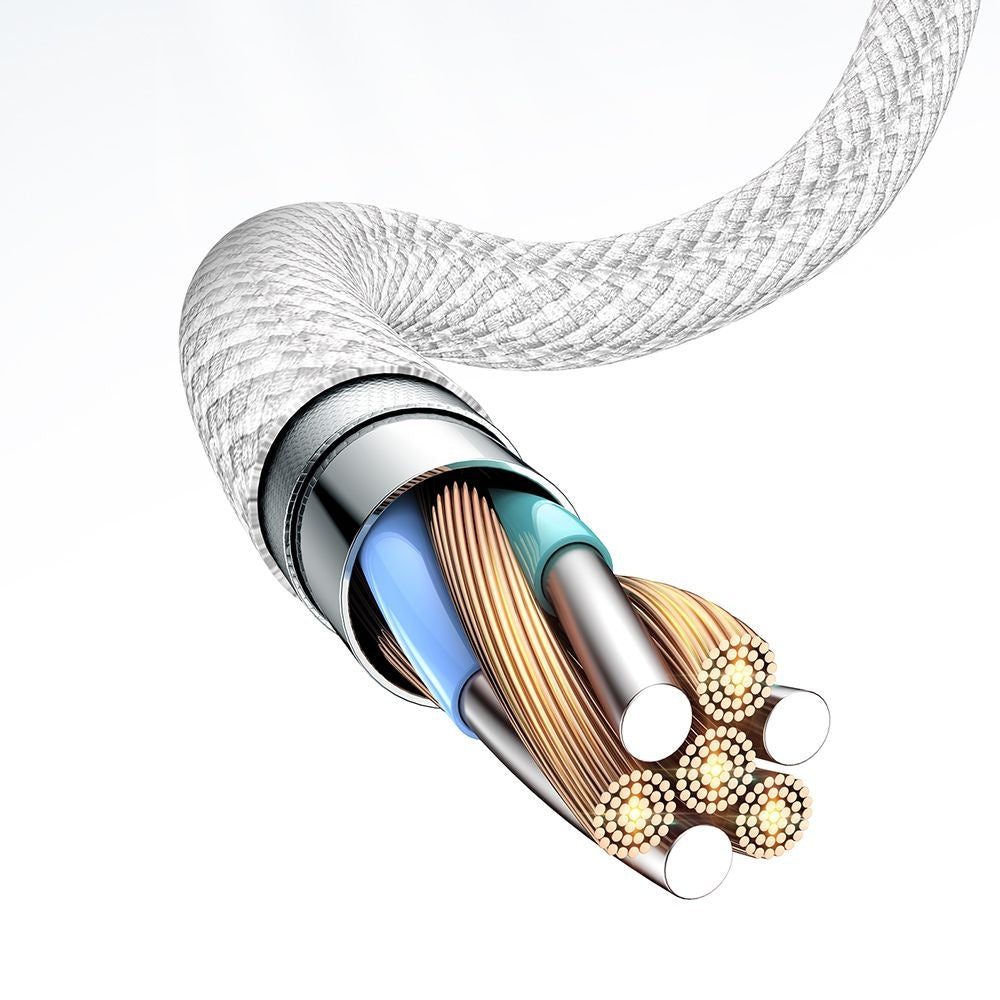 Câble de Données et de Charge USB-C - USB-C McDodo CA-5690, 60W, 1m, Blanc