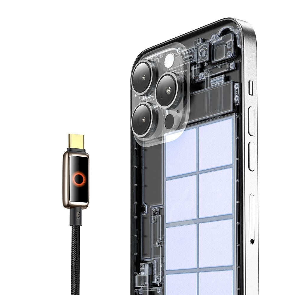 USB-C Data and Charging Cable - USB-C McDodo CA-6681 Auto Power Off, 100W, 1.2m, Gold