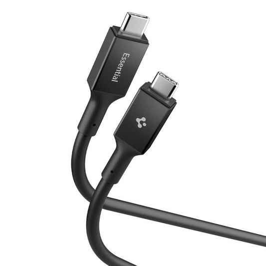 Daten- und Ladekabel USB-C - USB-C Spigen EB24012CC, 240W, 1.2m, Schwarz