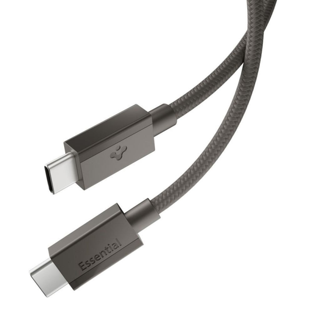 USB-C Daten- und Ladekabel - USB-C Spigen EB6015CC, 60W, 1,5m, Grau ACA10418