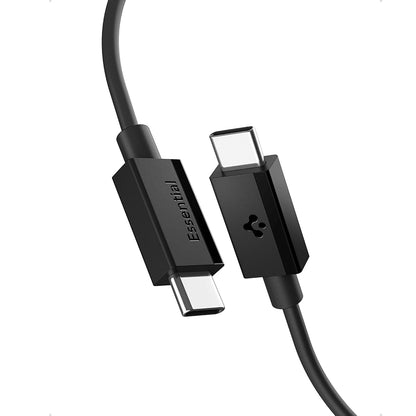 USB-C Data and Charging Cable - USB-C Spigen EB6015CC, 60W, 1.5m, Black ACA10417