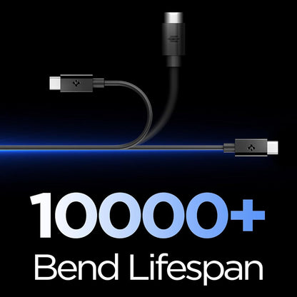 USB-C Data and Charging Cable - USB-C Spigen EB6015CC, 60W, 1.5m, Black ACA10417