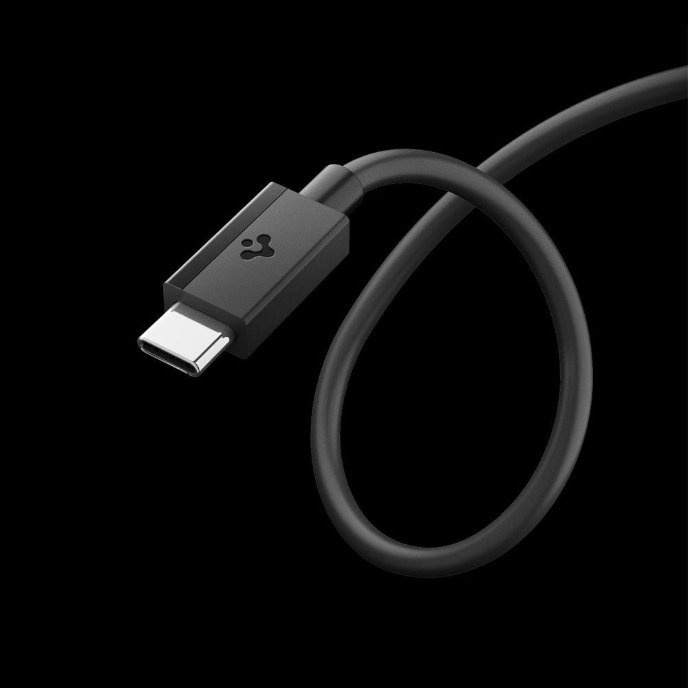 USB-C Daten- und Ladekabel - USB-C Spigen Essential, 60W, 1m, Schwarz
